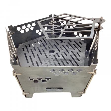 ムースルームワークス　灯篭 Large 焚き火シート付き 楽天市場】ムースルームワークス FIRE STAND 灯篭 焚き火台 グリル