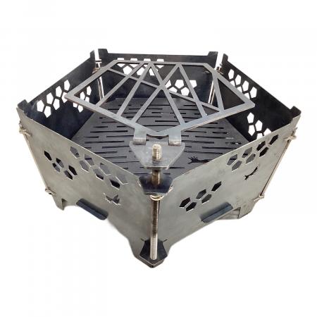 ムースルームワークス　灯篭 Large 焚き火シート付き 楽天市場】ムースルームワークス FIRE STAND 灯篭 焚き火台 グリル