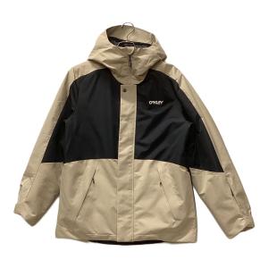 OAKLEY (オークリー) スノーボードウェア(ジャケット) メンズ SIZE L ベージュ×ブラック FOA406098 レンジ RC ジャケット