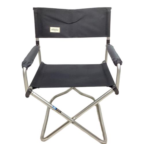 Snow peak (スノーピーク) アウトドアチェア ブラック ヤマコウ期 廃盤品 LV-51 FDチェア AL