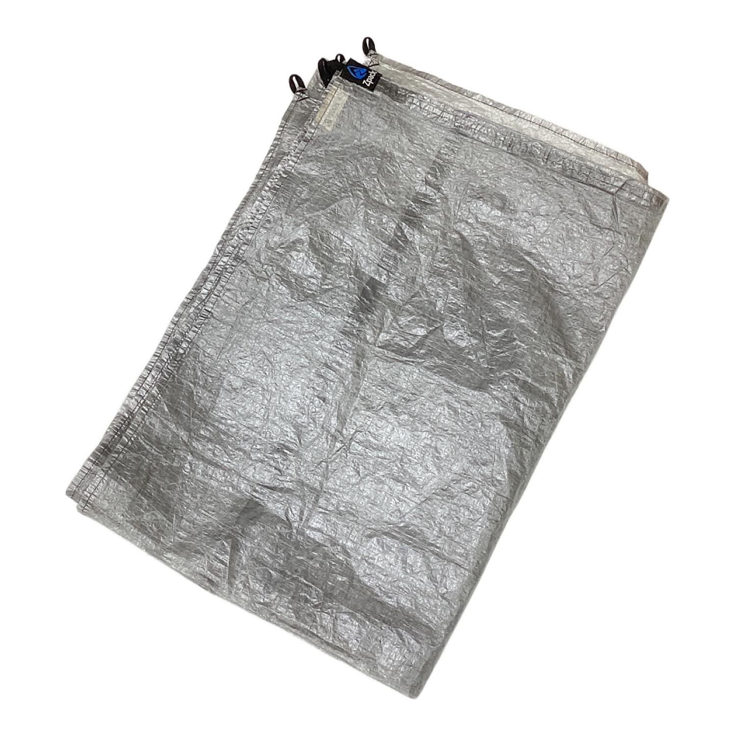 【新品未使用】Zpacks ソロプラス バスタブ グランドシート Ultralight Solo-Plus Bathtub Groundsheet | Lightest Shelter