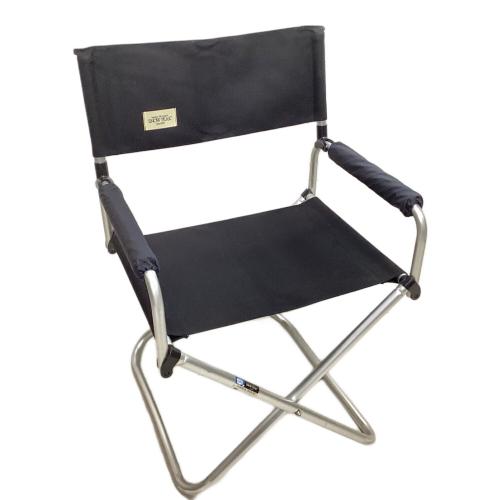 Snow peak (スノーピーク) アウトドアチェア ブラック ヤマコウ期 廃盤品 LV-51 FDチェア AL