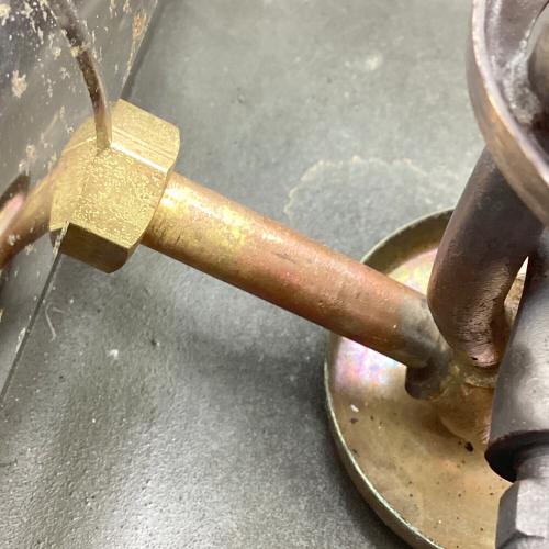 OPTIMUS (オプティマス) ガソリンシングルバーナー エンボスロゴ・スウェーデン製 ※ハンドル非純正@ No.111 ヴィンテージ