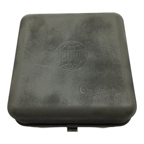 OPTIMUS (オプティマス) ガソリンシングルバーナー エンボスロゴ・スウェーデン製 ※ハンドル非純正@ No.111 ヴィンテージ