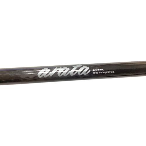 ARATA (アラタ) トレッキングポール 100～125cm ブラック 126g ATP-125