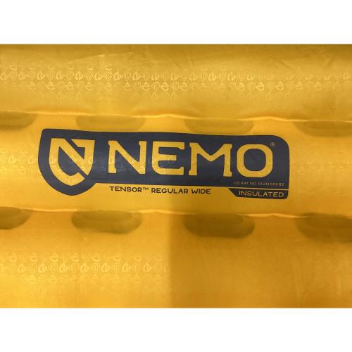 NEMO (ニーモ) エアーマット 183×64×9cm イエロー TENSOR INSULATED レギュラー ワイド