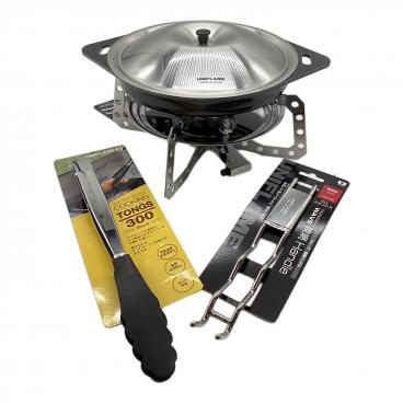 DAMONDE EQUIPMENT GD2 フラットバーナー五徳 クッキング用品 ブラック