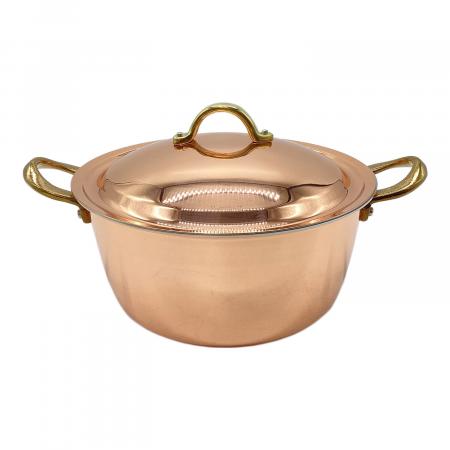 新品未使用 新光金属 銅ソースポット 18cm プレイクッキング PL-1706 新光金属 (シンコウキンゾク) クッカー 18cm PL-1706 プレイクッキング