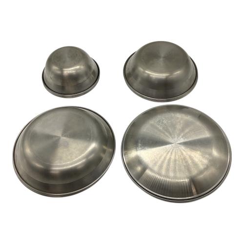 Snow peak (スノーピーク) アウトドア食器 TW-021F テーブルウェアセットLファミリー