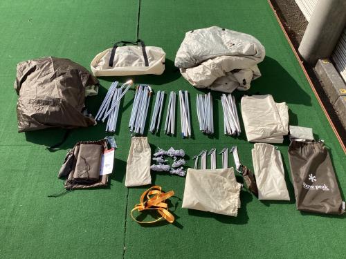 Snow peak (スノーピーク) シェルター TP-623-IV リビングシェル アイボリー