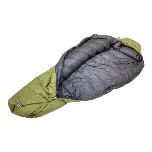 SABBATICAL (サバティカル) マミー型シュラフ(ダウン) ※1個のみ レギュラー グリーン NANGA オーロラ600DX カップラー 【冬用】