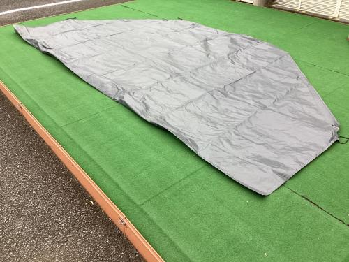 DOD (ディーオーディー) モノポールテント T8-795-TN タケノコテント2 約450×450×280cm 4～6人用 程度A 程度A スカートあり ハンマーなし/説明書あり TC素材