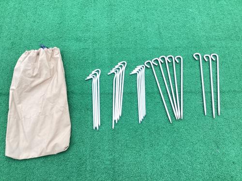 DOD (ディーオーディー) モノポールテント T8-795-TN タケノコテント2 約450×450×280cm 4～6人用 程度A 程度A スカートあり ハンマーなし/説明書あり TC素材