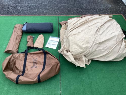 DOD ディーオーディー モノポールテント T8-795-TN タケノコテント2 タケノコテント2（タン） T8-795-TN - DOD（ディーオーディー）【公式
