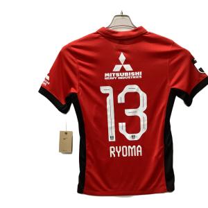 浦和レッズ (ウラワレッズ) サッカーユニフォーム メンズ SIZE M レッド 2025年シーズン ホーム 背番号【13】渡邊凌磨 HJ1425-611
