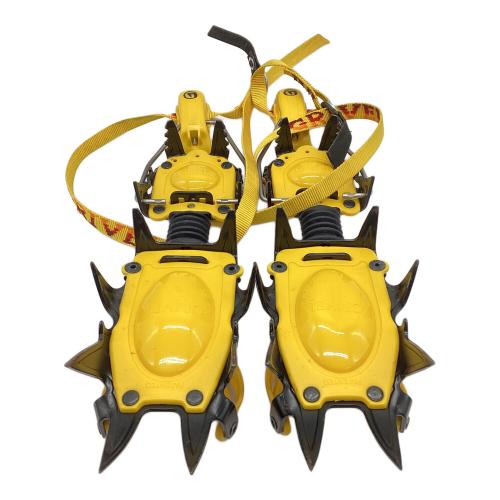 GRIVEL (グリベル) 12本爪アイゼン イエロー×ブラック G12 ニューマチック セミワンタッチ式 クロモリ