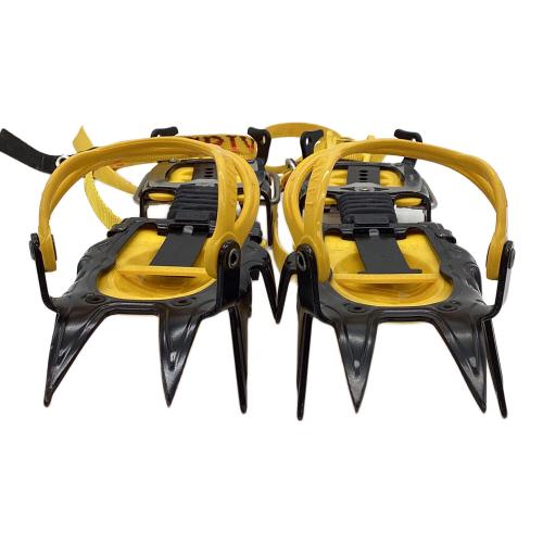 GRIVEL (グリベル) 12本爪アイゼン イエロー×ブラック G12 ニューマチック セミワンタッチ式 クロモリ