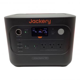 Jackery (ジャックリ) ポータブル電源 ※内容物確認の為一度開封実施 Explorer1000 1070Wh 1500W リン酸鉄リチウム 50Hz／60Hz