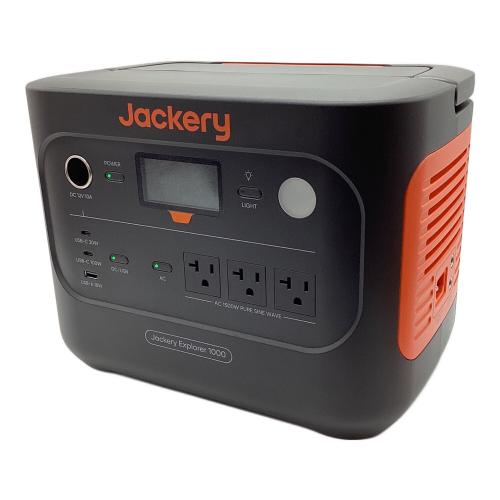 Jackery (ジャックリ) ポータブル電源 ※内容物確認の為一度開封実施 Explorer1000 1070Wh 1500W リン酸鉄リチウム 50Hz／60Hz