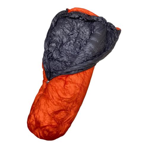 NANGA (ナンガ) マミー型シュラフ(ダウン) オレンジ×ブラック UDD BAG 1000DX レギュラー 【冬用】 ～178cm