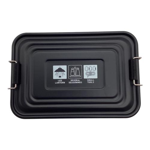 WANTKEY CAMP (ウォンキーキャンプ) 収納ケース 750ml ブラック BACKCOUNTRY ミニストレージボックス