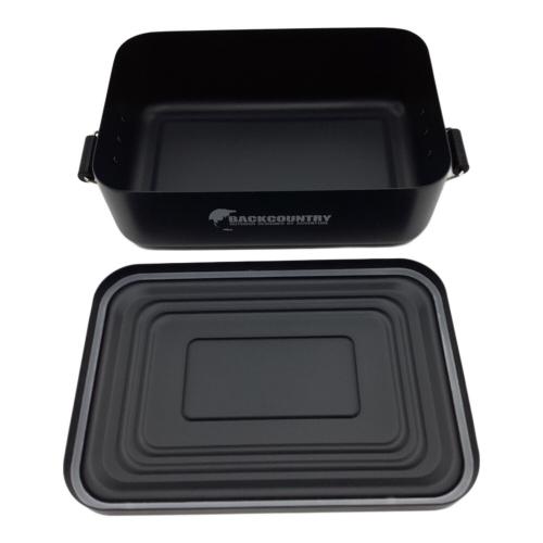 WANTKEY CAMP (ウォンキーキャンプ) 収納ケース 750ml ブラック BACKCOUNTRY ミニストレージボックス