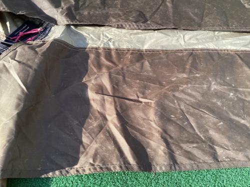 OGAWA (オガワ) ツールームテント ヨゴレ有 2737 ファシル 約265×495×180cm 2～4人用 程度B 程度B スカートあり ハンマーあり/説明書あり