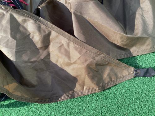 OGAWA (オガワ) ツールームテント ヨゴレ有 2737 ファシル 約265×495×180cm 2～4人用 程度B 程度B スカートあり ハンマーあり/説明書あり