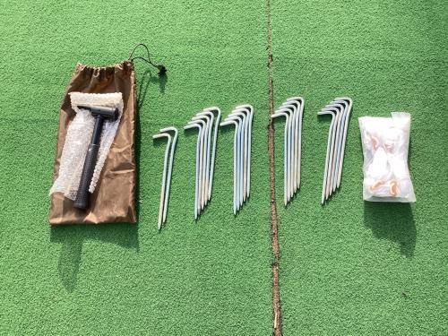 OGAWA (オガワ) ツールームテント ヨゴレ有 2737 ファシル 約265×495×180cm 2～4人用 程度B 程度B スカートあり ハンマーあり/説明書あり