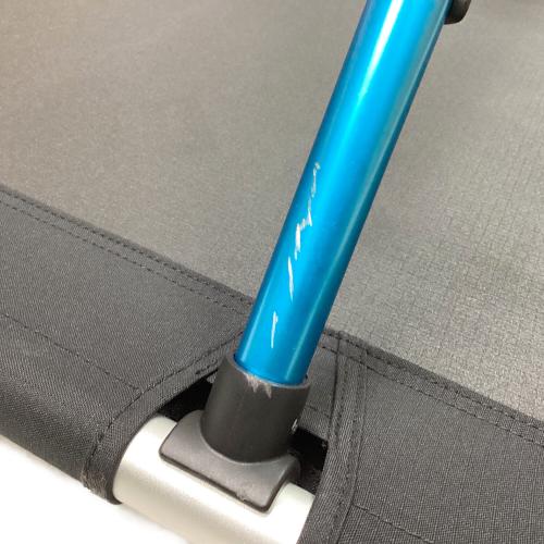 Helinox (ヘリノックス) コット ブラック×ブルー コットワンコンバーチブル