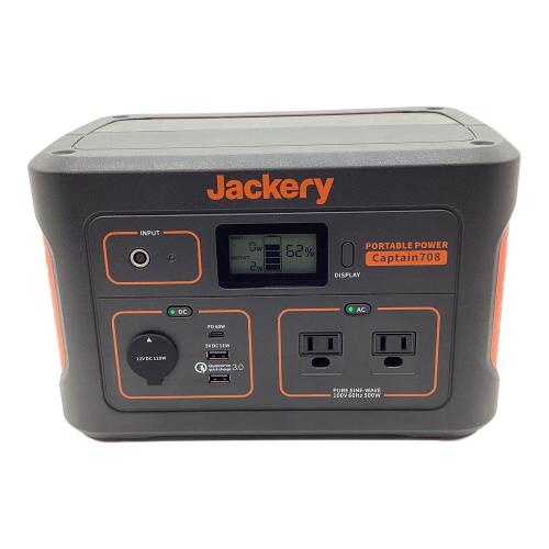 Jackery (ジャックリ) ポータブル電源 通電確認済み PTB071 キャプテン708 708Wh 500W リチウムイオン