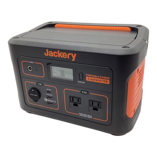 Jackery (ジャックリ) ポータブル電源 通電確認済み PTB071 キャプテン708 708Wh 500W リチウムイオン