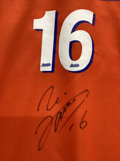 大宮アルディージャ (オオミヤアルディージャ) サッカーユニフォーム メンズ SIZE L オレンジ 【16】※サイン入り(証明無し) 2006 レプリカユニフォーム MIZUNO