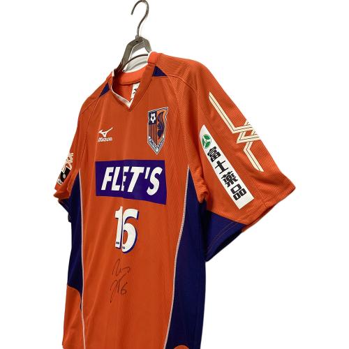 大宮アルディージャ (オオミヤアルディージャ) サッカーユニフォーム メンズ SIZE L オレンジ 【16】※サイン入り(証明無し) 2006 レプリカユニフォーム MIZUNO