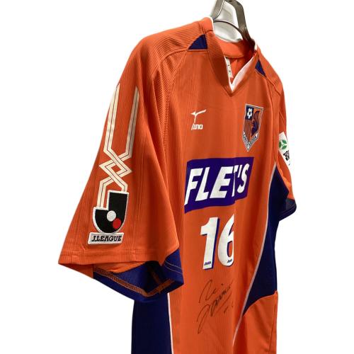 大宮アルディージャ (オオミヤアルディージャ) サッカーユニフォーム メンズ SIZE L オレンジ 【16】※サイン入り(証明無し) 2006 レプリカユニフォーム MIZUNO