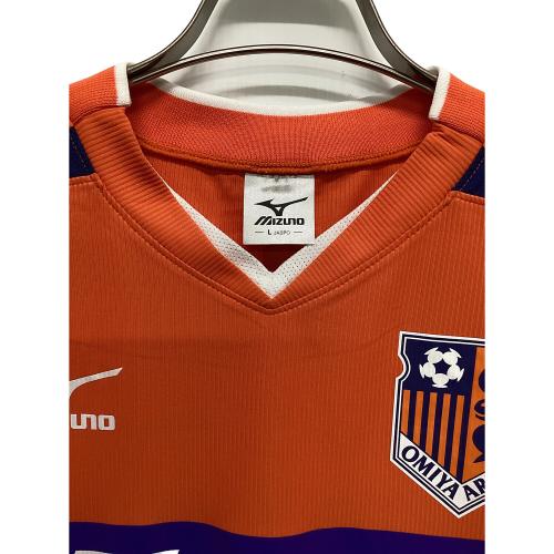 大宮アルディージャ (オオミヤアルディージャ) サッカーユニフォーム メンズ SIZE L オレンジ 【16】※サイン入り(証明無し) 2006 レプリカユニフォーム MIZUNO