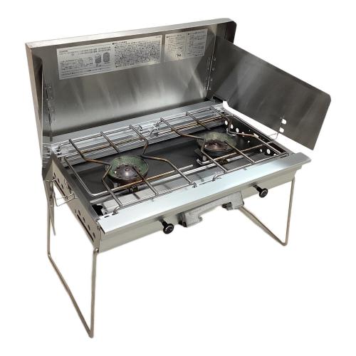 Snow peak (スノーピーク) ツインガスバーナー ギガパワーツーバーナー スタンダード PSLPGマーク有 GS-220 2018年製 使用燃料【OD缶】