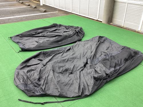 ALPEN OUTDOORS (アルペンアウトドアーズ) ツールームテント AOD-4 約510-560×270×170cm 3～4人用 程度A 程度A スカートあり