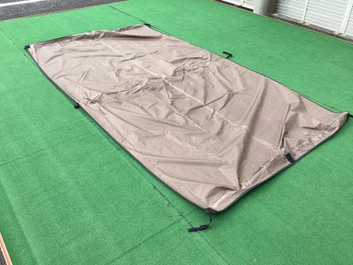 ALPEN OUTDOORS (アルペンアウトドアーズ) ツールームテント AOD-4 約510-560×270×170cm 3～4人用 程度A 程度A スカートあり