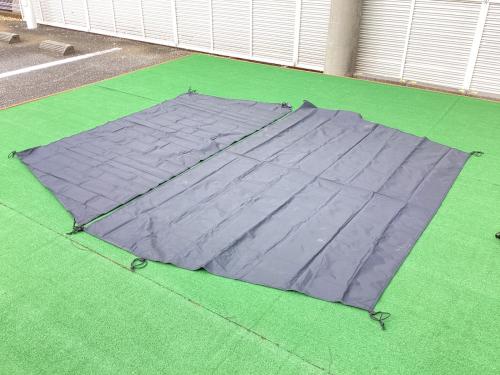 ALPEN OUTDOORS (アルペンアウトドアーズ) ツールームテント AOD-4 約510-560×270×170cm 3～4人用 程度A 程度A スカートあり