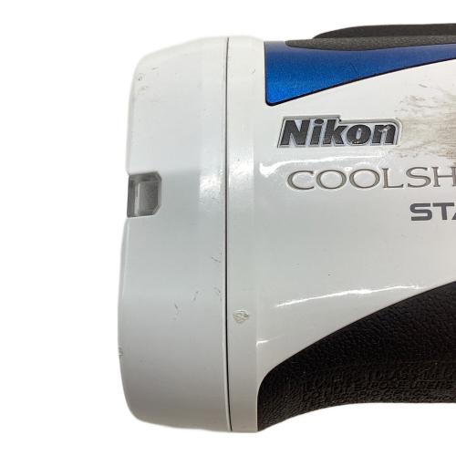 Nikon (ニコン) ゴルフ距離測定器 ホワイト COOLSHOT PRO STABILIZED