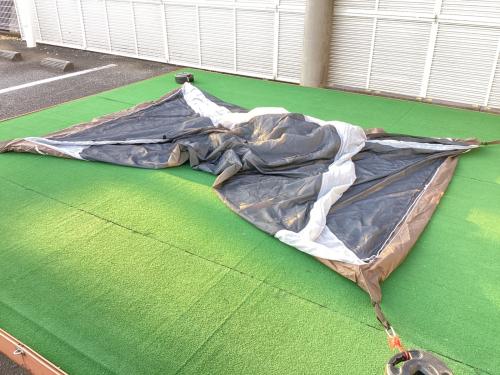 tentmark DESIGNS (テンマクデザイン) モノポールテント TM21108 サーカスTC コンフォートレギュラー 約442×420×280cm 2～3人用 程度AB 程度AB スカートなし ハンマーなし/説明書なし TC素材