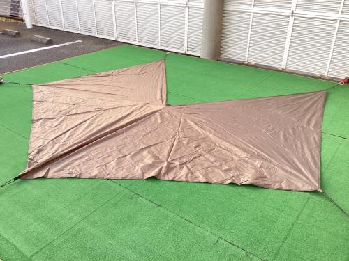 tentmark DESIGNS (テンマクデザイン) モノポールテント TM21108 サーカスTC コンフォートレギュラー 約442×420×280cm 2～3人用 程度AB 程度AB スカートなし ハンマーなし/説明書なし TC素材