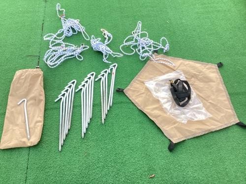 tentmark DESIGNS (テンマクデザイン) モノポールテント TM21108 サーカスTC コンフォートレギュラー 約442×420×280cm 2～3人用 程度AB 程度AB スカートなし ハンマーなし/説明書なし TC素材