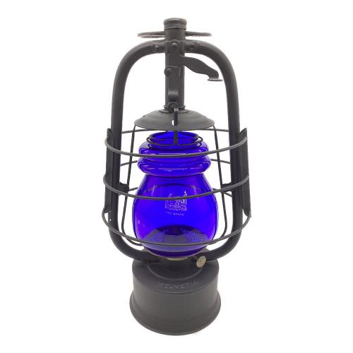 W. Straub-Egloff & Co., Turgi オイルランタン ブルーオリジナルグローブ @ HELVETIA スイス軍ミリタリーランタン ホットブラスト方式