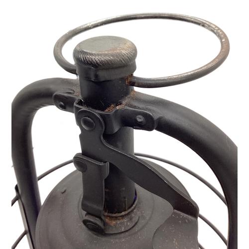 W. Straub-Egloff & Co., Turgi オイルランタン ブルーオリジナルグローブ @ HELVETIA スイス軍ミリタリーランタン ホットブラスト方式