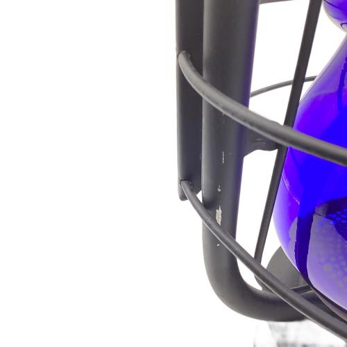 W. Straub-Egloff & Co., Turgi オイルランタン ブルーオリジナルグローブ @ HELVETIA スイス軍ミリタリーランタン ホットブラスト方式