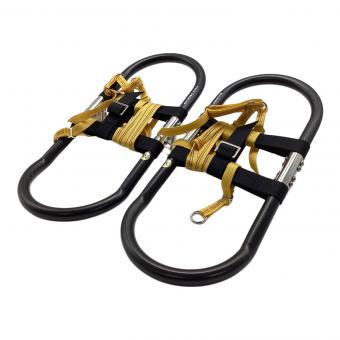 MAGIC MOUNTAIN (マジック マウンテン) スノーシュー 約42×19cm ブラック トレースラインEVO