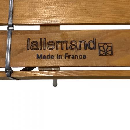 lallemand ラレマンド ウッドロールテーブル　フランス製 Lallemand ラレマンド ウッドロールトップテーブル ビンテージ
