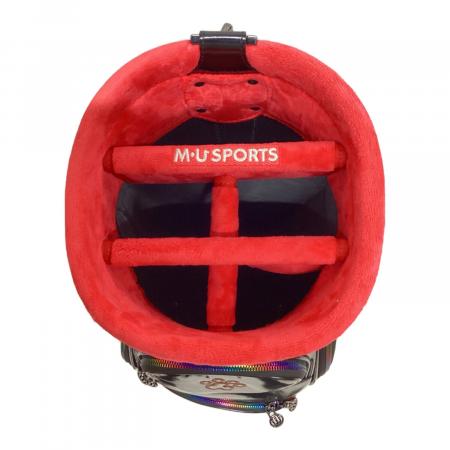 M U SPORTS (エムユースポーツ) キャディバッグ ブラック 5分割